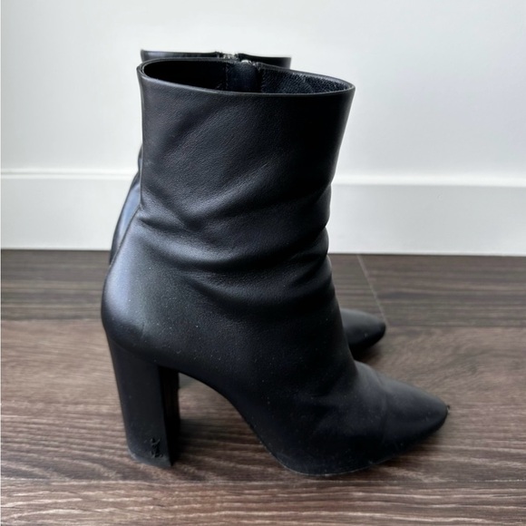 Authentic Saint Laurent Leather Booties - Picture 3 of 5